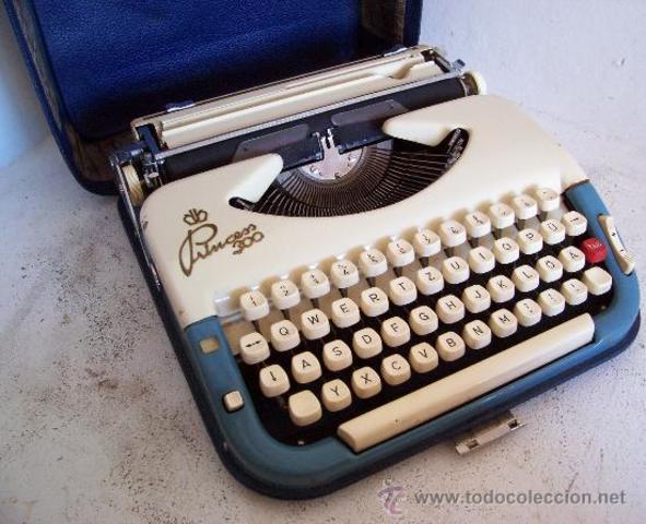 Las maquinas de escribir portatiles
