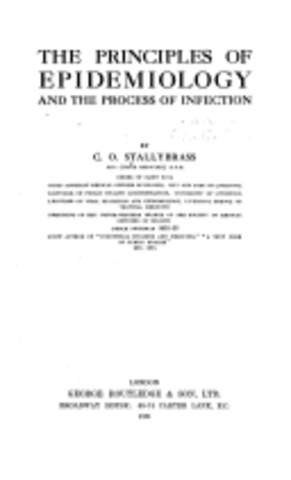 “The Principles of Epidemiology”