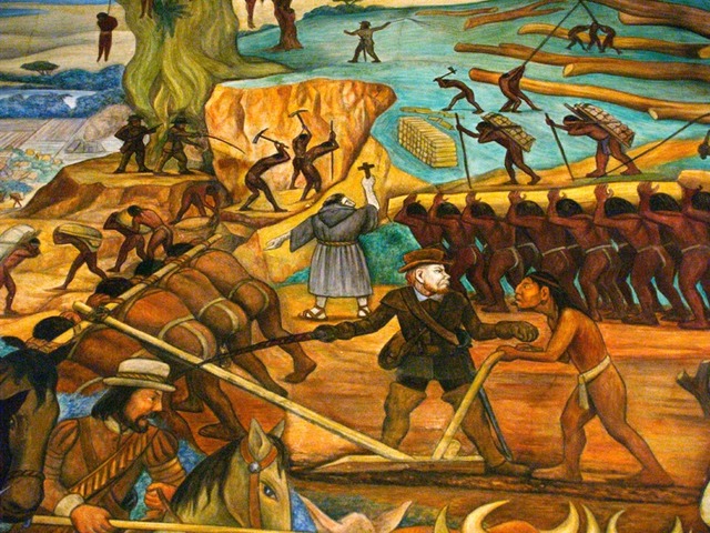 La llegada de españoles