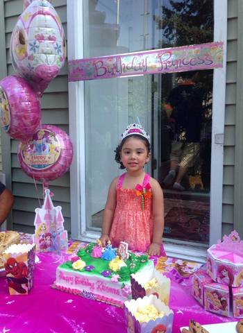 Turning 4 years old.