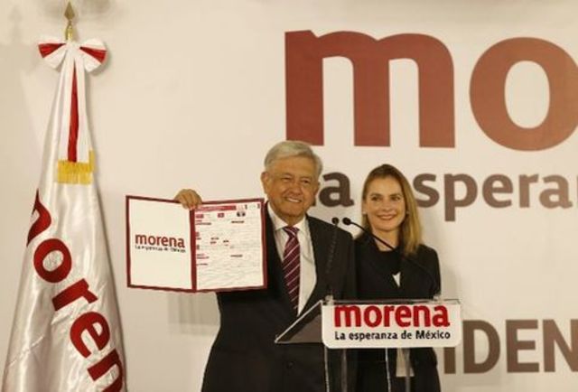 AMLO canditato presidencial para 2018