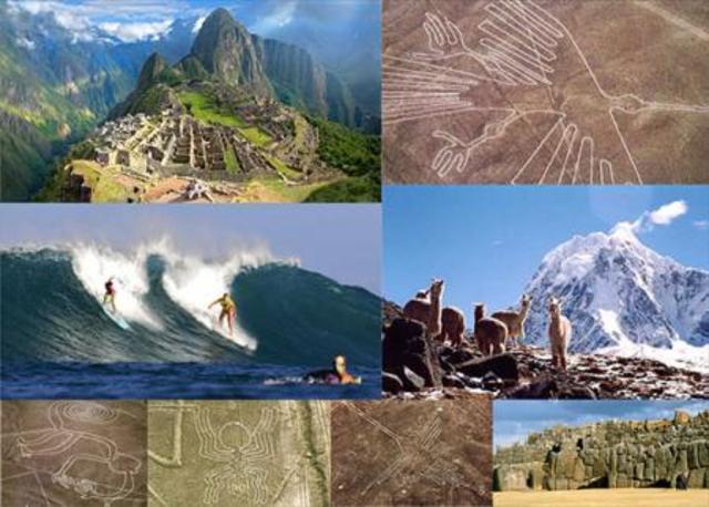 MACHU PICCHU MEJOR DESTINO TURÍSTICO, MARAVILLA NAZCA