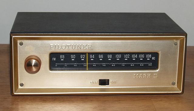 Radio tuners was invented, the radio receives different stations.