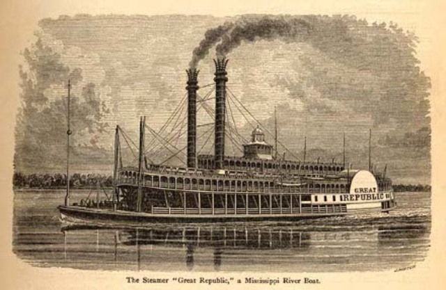 Surgen los barcos de vapor