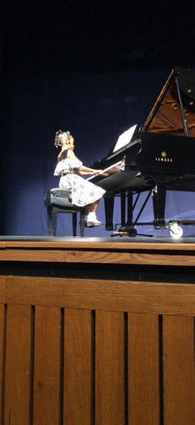 First Piano Recital
