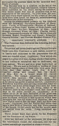 Gettysburg Address