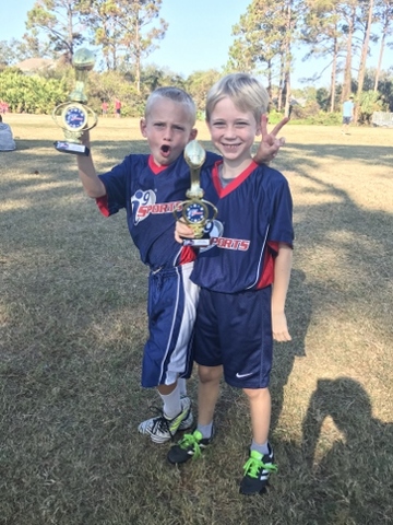 First Place in the Flag Football Leauge