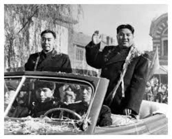 •	Kim Il-sung invades South Korea (1950)