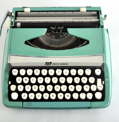 Máquinas de escribir pequeñas