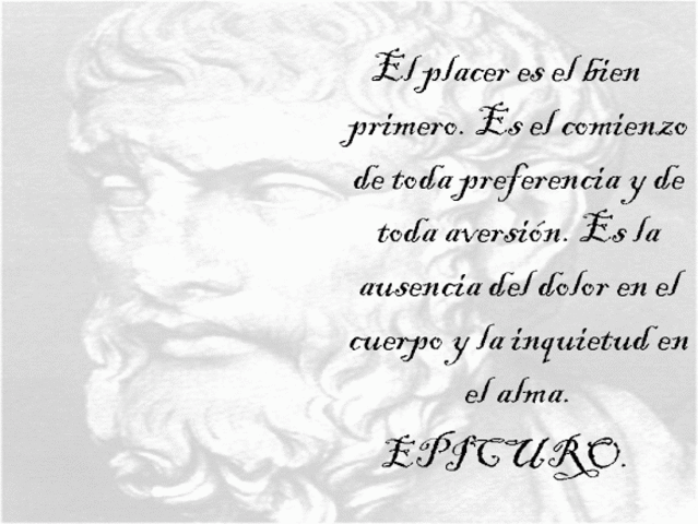 Epicuro de Samos - La ética del placer