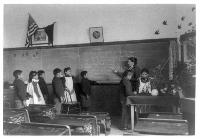 Carlisle Indian Industrial School Founded