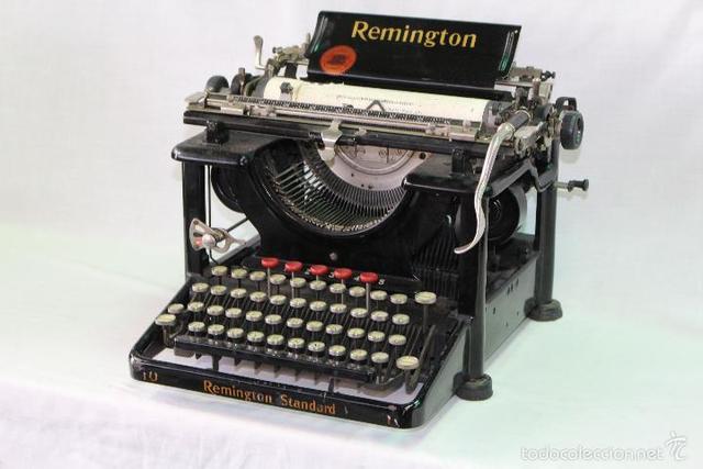 Arreglos a la máquina de escribir Remington