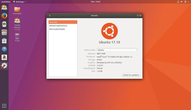 Ubuntu 17.10 - Artful Aardvark