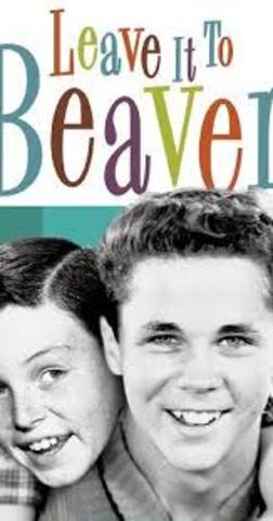 •	Leave it to Beaver First Airs on TV (1957)