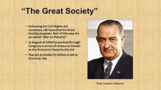 •	The Great Society (1964)