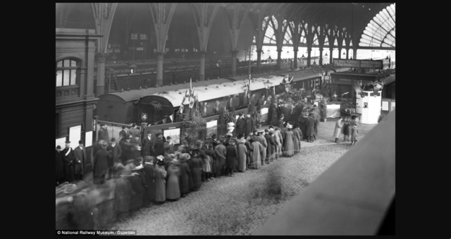 First railroad built in France