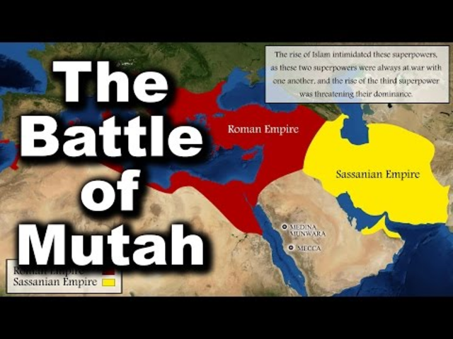Battle of Mu’tah: Muslims try to intrude the village east of the Jordan River and take it from the Byzantine Empire. Muhammad makes first pilgrimage to Mecca.