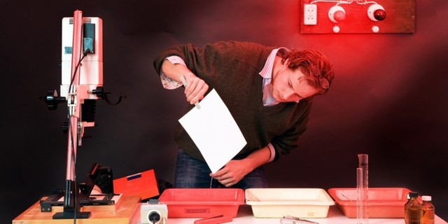 'Film' op lichtgevoelig papier