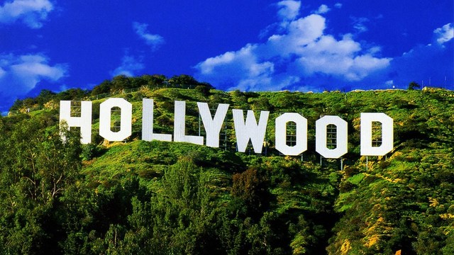 Hollywood ontstaat als 'filmstad'.