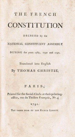 The Constitution of 1791