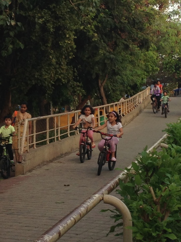 La primera vez que monté mi bicicleta