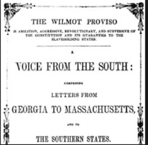 Wilmot Proviso