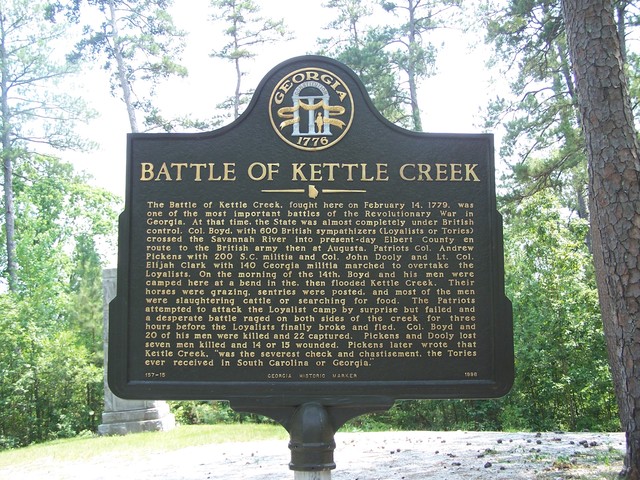 Battle of  Kettle  Creek
