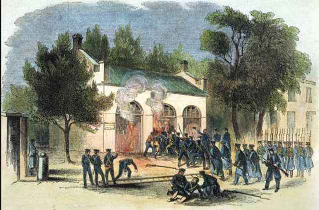 John Brown's Raid at Harpers Ferry, Virginia