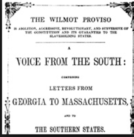 Wilmot Proviso