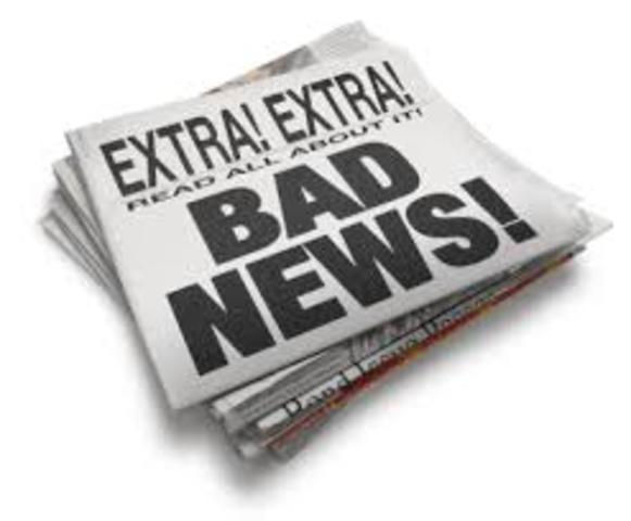 Bad News from Theresa