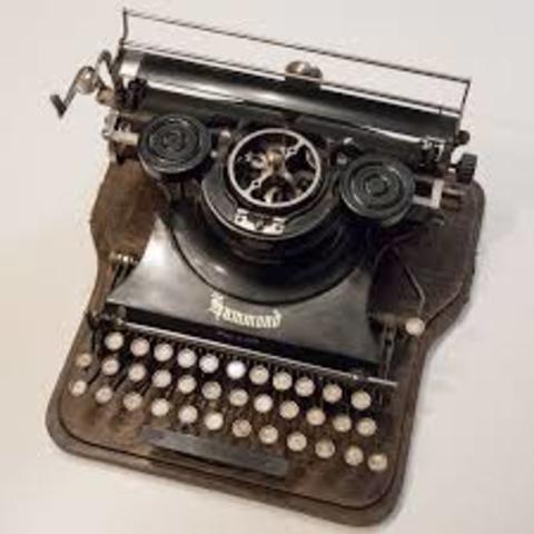 La máquina de escribir Hammond