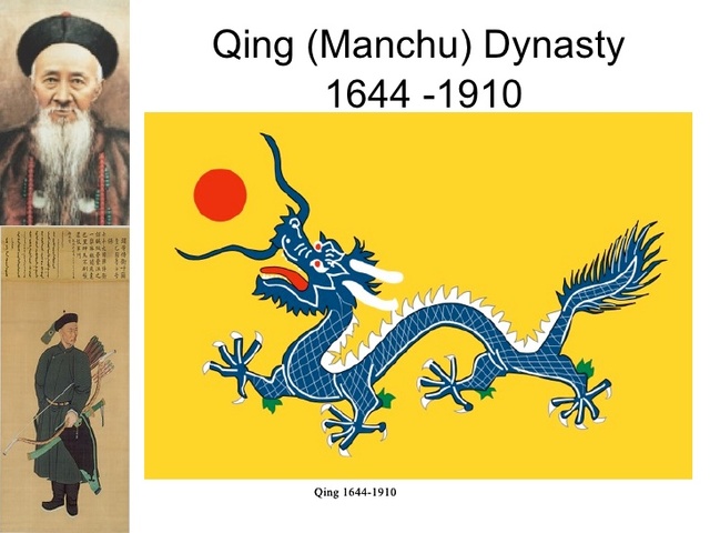 The overthrow of the Manchu dynasty