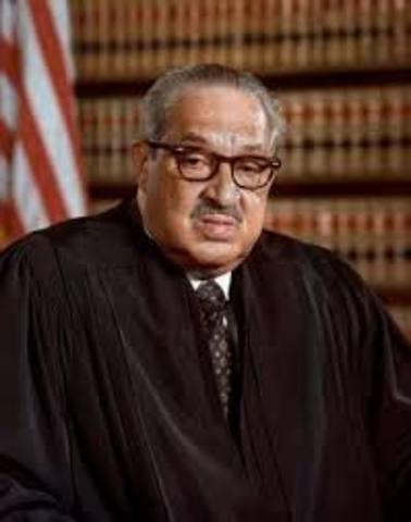 Thurgood Marshall Named Supreme Court of Justice