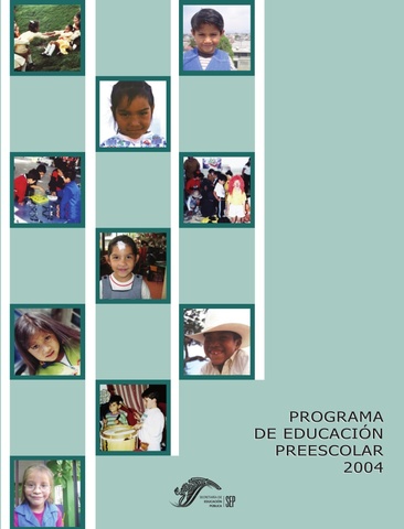 2004-2011 PROGRAMA DE EDUCACIÓN PREESCOLAR 2004 (CONSTRUCTIVISTA)