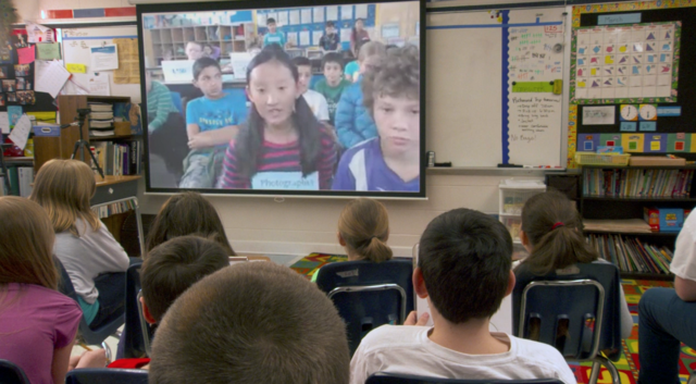 Skype is brought into the classroom