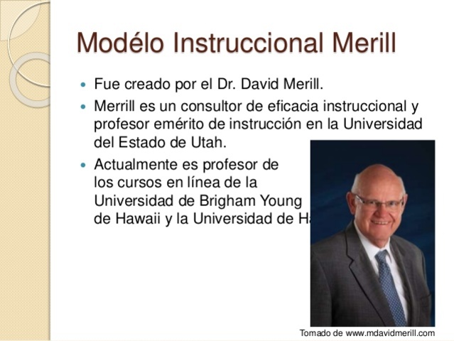 OBJETO DEL CONOCIMIENTO ( MERRIL 1998)