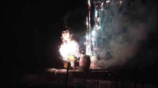 Bonfire night traditions