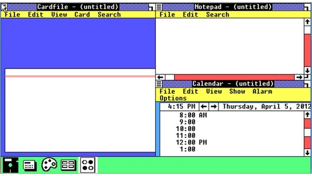 Microsoft presenta Windows 1.0