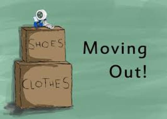 First time my family moved out