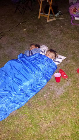 Harley's First Time Camping