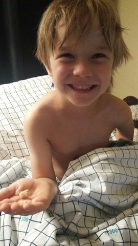 Harley's First Loose Tooth