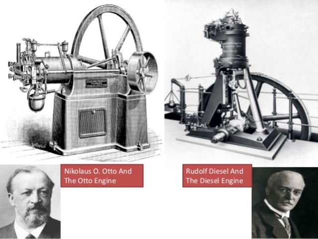 Nikolaus Otto y Rudolf Diesel