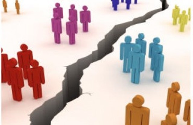 Lack of unity in the country