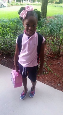 First Day of Big Girl School. Kindergarten!