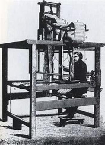 Joseph Marie Jaquard events a computer!