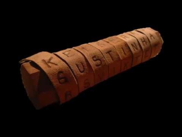 La escítala espartana (siglo V a. C.)