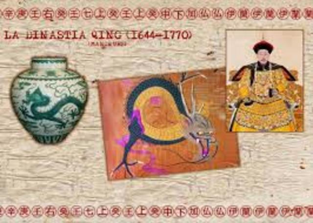 Manchu dinasty started to Rule China