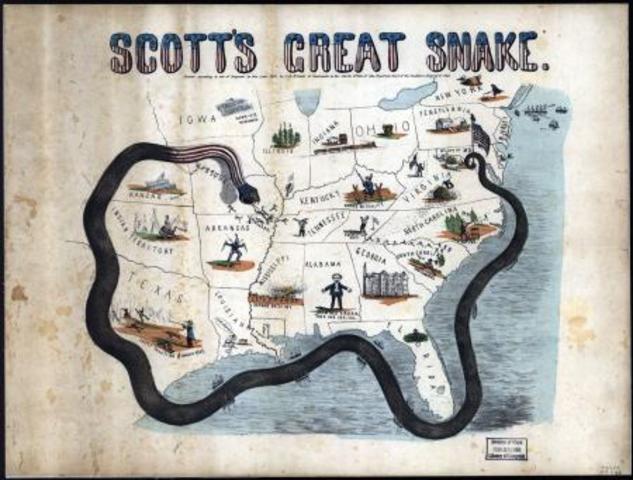 Winfield Scott and the Anaconda Plan