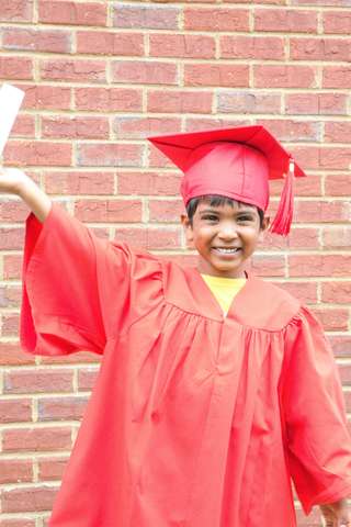 Graduated from Kindergarten