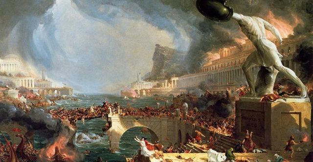 Caida del imperio romano